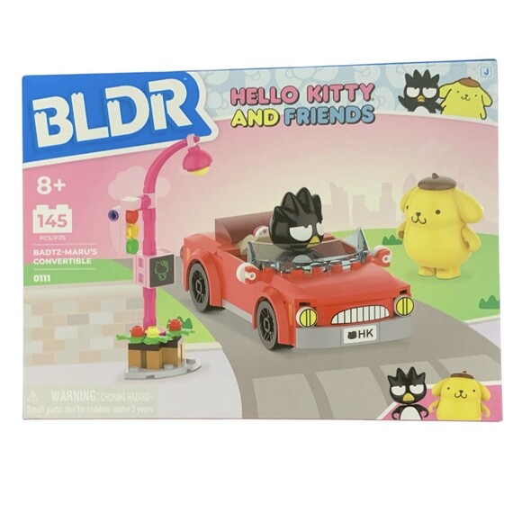 BLDR Hello Kitty And Friends Badtz-Maru S Convertible Building Set New In Box - Picture 1 of 9